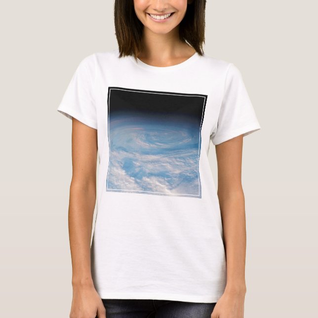 T-shirt Formation De Nuages Circulaires Sur L'Océan Pacifi (Devant)