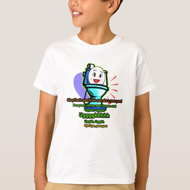 T-shirt Formation de toilette de Shimajiro (Devant)