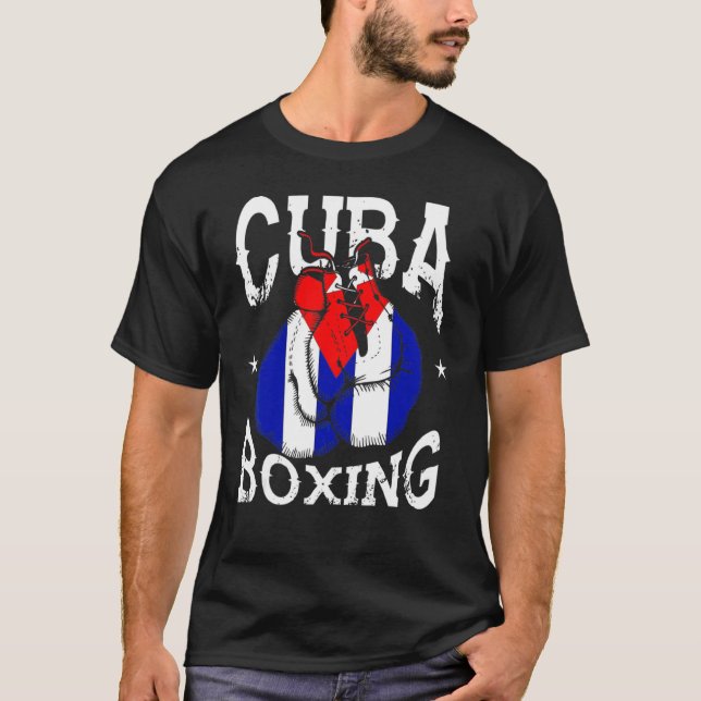 T-shirt Formation des entraîneurs de boxe cubains (Devant)