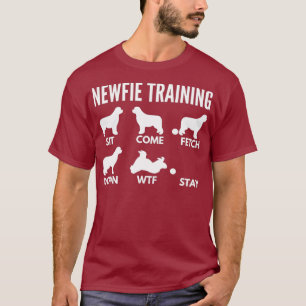 T-shirt Formation en Newfie - Traces de chiens de Terre-Ne