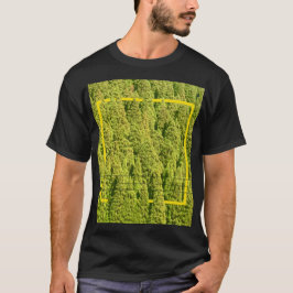 T-shirt Forme de la forêt