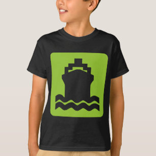 T-shirt Forme du navire - Martian Green