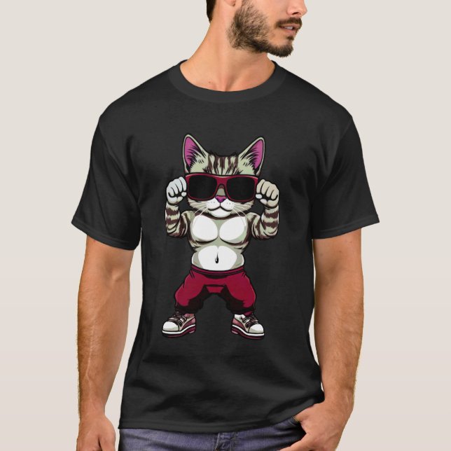 T-shirt Forme Féline (Devant)