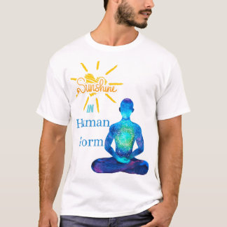 T-shirt Forme Humaine de Soleil