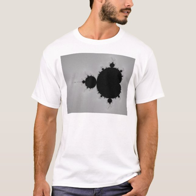 T-shirt Forme réglée de fractale de Mandelbrot (Devant)