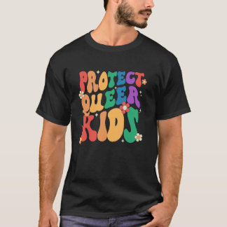 T-shirt Forme super du coeur Protéger les enfants homosexu