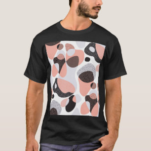 T-shirt Formes naturelles : Texture géométrique sans joint