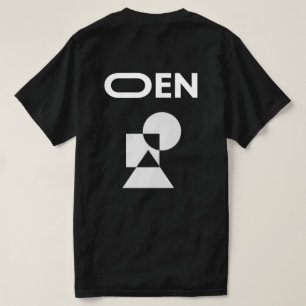 T-shirt Formes opaques Oen