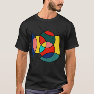 T-shirt Formes surréalistes Miro inspiré 6
