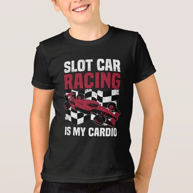T-shirt Formula Slot Car Racing (Devant)
