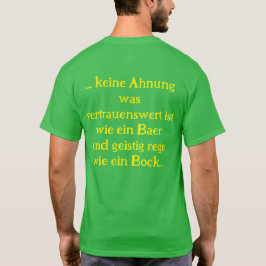 T-shirt Formule anti-verte
