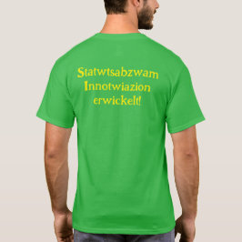 T-shirt Formule anti-verte