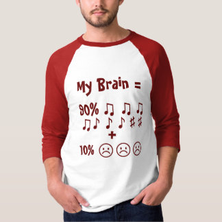 T-shirt Formule Cerveau : Citation Drôle Raglan