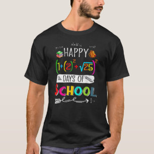 T-shirt Formule Math Rétro Heureux 100 Jours De L'École 10