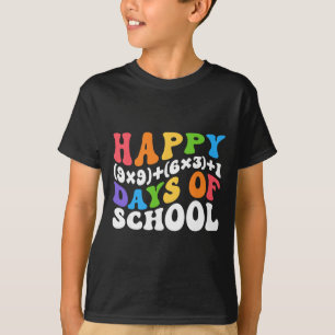 T-shirt Formule Mathématique 100 Jours D'école Drôle Prof