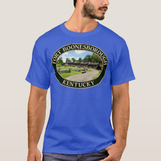T-shirt Fort Boonesborough du XVIIIe siècle à Kentuc