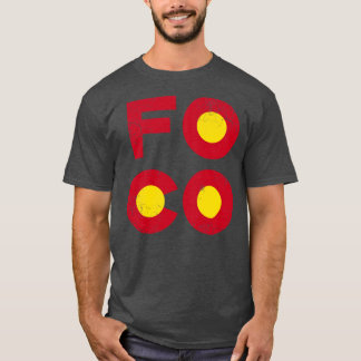 T-shirt Fort Collins FOCO Colorado