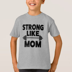 T-shirt Fort comme la chemise de maman pour le fils