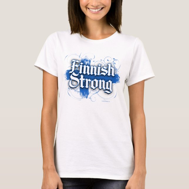 T-shirt Fort finlandais (la Finlande) (Devant)