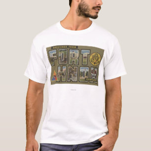 T-shirt Fort Knox, Kentucky - grandes scènes de lettre