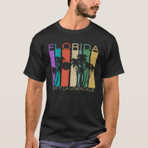 T-shirt Fort Lauderdale Floride Ft Lauderdale Souvenir Gif