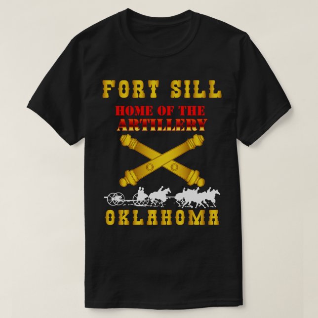 T-shirt Fort Login de l'Artillerie avec Cassion Gold X 300 (Design devant)