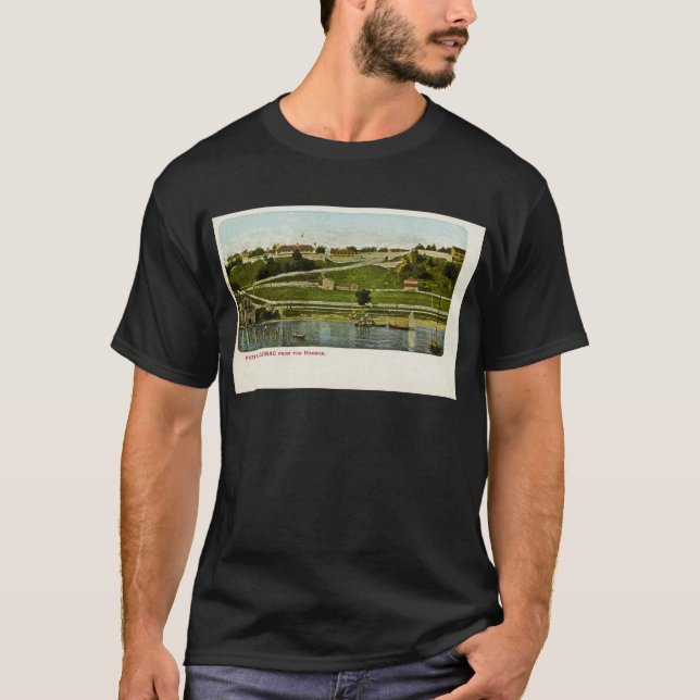 T-shirt Fort Mackinac du cru de port (Devant)