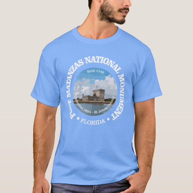 T-shirt Fort Matanzas (NM) (Devant)