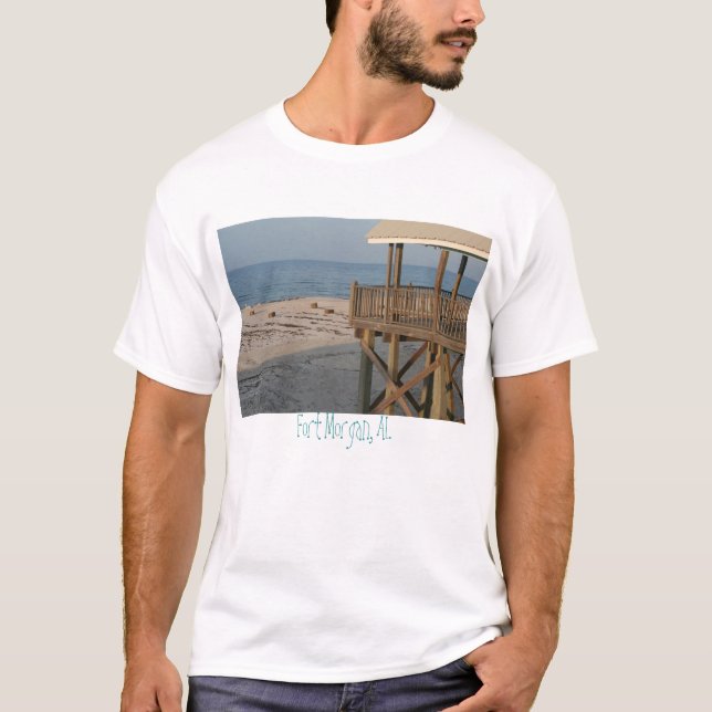 T-shirt Fort Morgan, AL (Devant)