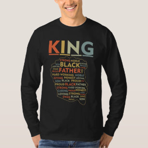 T-shirt Fort Roi Noir Afro-Africain Afro-Américain Naturel