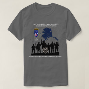 T-shirt FORT WAINWRIGHT WARRIORS