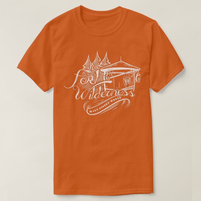 T-shirt Fort Wilderness (Design devant)