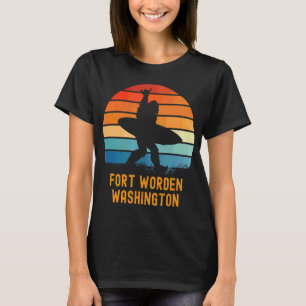T-shirt Fort Worden Washington Sasquatch Souvenir