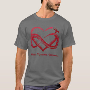 T-shirt Forte Est Le Seul Choix Multiples Myélome Guerrier