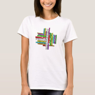 T-shirt Forte femme Word Cloud