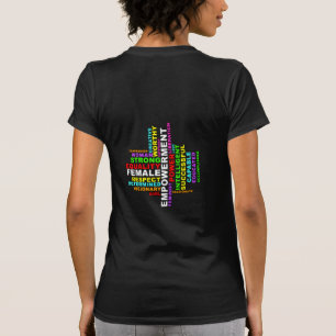 T-shirt Forte femme Word Cloud