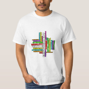 T-shirt Forte femme Word Cloud