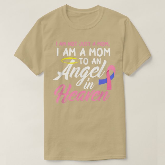 T-shirt Forte maman mère grossesse bébé perte de conscienc (Design devant)