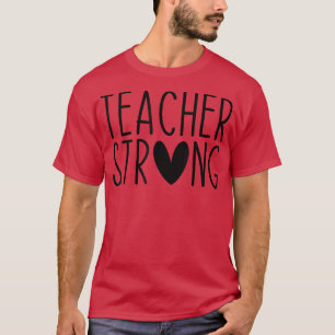 T-shirt Forte Motivation de l'enseignant Enseignement insp