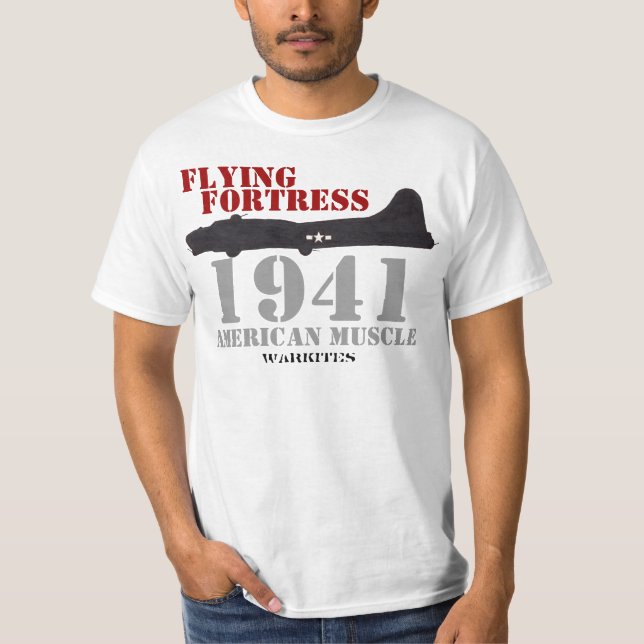 T-shirt Forteresse-muscle de vol (Devant)