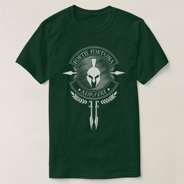 T-shirt Fortis Fortuna Adiuvat Latin  (Design devant)