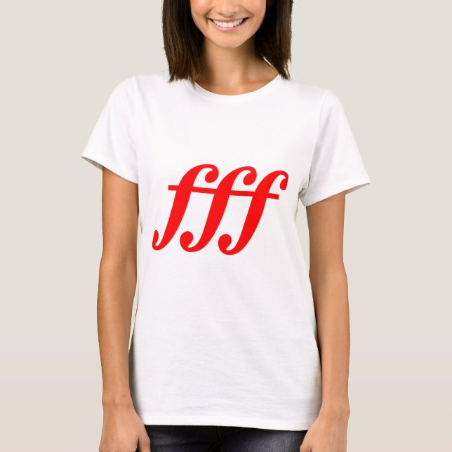 T-shirt Fortissimo possible (Devant)