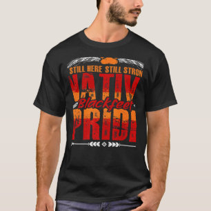 T-shirt Forts Pieds noirs autochtones Fierté autochtone In