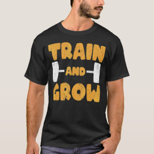 T-shirt Forts Train Et Croissance Bodybuilding & Powerlift