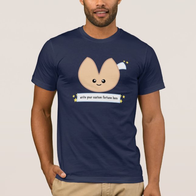 T-shirt Fortune de biscuit de fortune - personnalisable ! (Devant)
