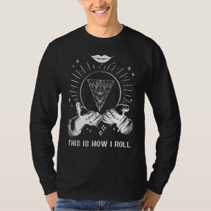T-shirt Fortune Teller Psychique Main Crystal Ball Mystic