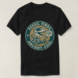 T-shirt Fossil Trouve l'archéologie T-Rex Cool antique