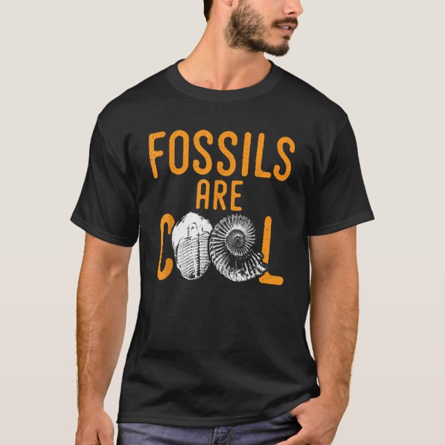 T-shirt Fossile et grand cadeau paléontologique (Devant)
