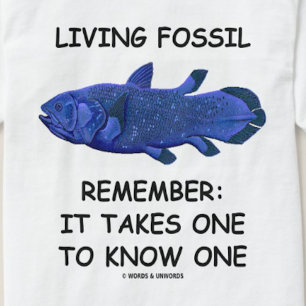 T-shirt Fossile vivant (Coelacanth)