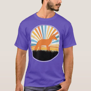 T-shirt FoSunset Rétro Animal Faune Mammifère Zoo Cute206
